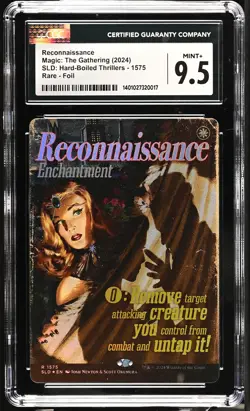RECONNAISSANCE Secret Lair Foil Thrillers CGC 9.5 Mint MTG [Nostalgium] - Image 1