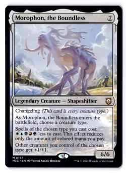 Morophon The Boundless NM* Modern Horizons 3 Commander 0157 mtg -UnltdCards - Image 1