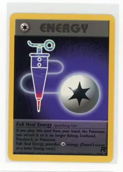 Pokemon Team Rocket #81/82 Full Heal Energy - Image 1