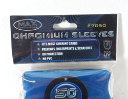 Max Protection Standard Card NEO Sleeves BLUE CHROME (50 Count) 7050LCSB - Image 3