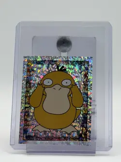 PSYDUCK 1999 MERLIN POKEMON STICKER #S10 SPARKLE PRISM HOLO B Q6233 - Image 1