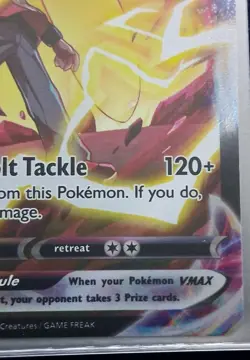 Pokemon TCG Pikachu VMAX SWSH062 Promo Holo 310 HP G-Max Volt Tackle - Image 4