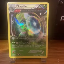Pokemon Sceptile 9/160 Holo Rare XY - Primal Clash PRC Grass Holo Trading TCG - Image 1