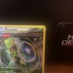 Pokemon Sceptile 9/160 Holo Rare XY - Primal Clash PRC Grass Holo Trading TCG - Image 3