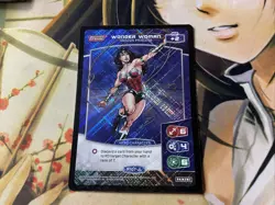 2017 PANINI Meta X DC Justice League R107-JL WONDER WOMAN HOLO Trading Card - Image 4