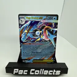 Mega Greninja ex 022/086 Double Rare ME04: Chaos Rising Pokemon Near Mint - Image 1