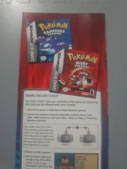 Pokemon Eon Ticket Promo E-Reader E Card Ruby & Sapphire GBA 2003 - Image 4