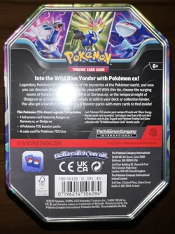 Pokemon TCG Azure Legends Tins Complete Art Set SEALED MINT 12 Booster Packs - Image 5
