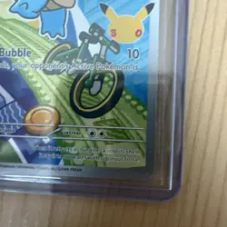 Pokemon TCG Squirtle 039 MEP Full Art Holo EN 80HP Basic Card - Image 2