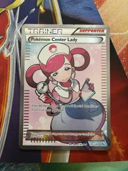 Pokemon Card Lot Full Art Alt Art Fire Flashfire Pokemon Center Lady - Image 3