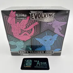 Pokemon Evolving Skies Elite Trainer Box Factory Sealed ETB English Vaporeon - Image 1