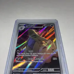 TYRANITAR POKEMON HOLO ILLUSTRATION RARE PALDEA EVOLVED LP 222/193 - Image 5