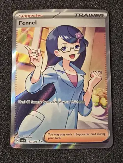 Fennel 162/086 - Ultra Rare - NM - Black Bolt - Pokemon TCG - Image 1