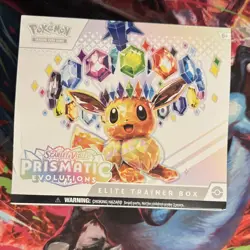 Pokemon Prismatic Evolutions Elite Trainer Box New Sealed (SEE PICS) - Image 1