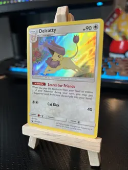 Pokemon TCG Delcatty 121/168 Holo Rare SM Celestial Storm 2018 - Image 2