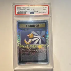 Pokemon 2002 Scoop Up 104/110 Legendary Collection Reverse Holo PSA 9 - Image 1