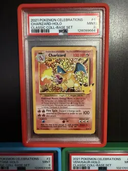 Pokemon Charizard Blastoise Venusaur Celebrations SET Collection Holo’s PSA 9s - Image 2