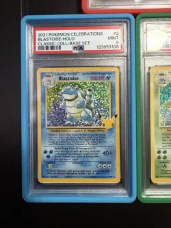 Pokemon Charizard Blastoise Venusaur Celebrations SET Collection Holo’s PSA 9s - Image 3