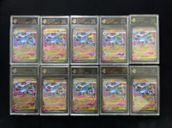 2025 Pokemon TCG JPN M2 013/080 RR Mega Charizard ex Lot*10 RPA 10 Pristine PC46 - Image 1