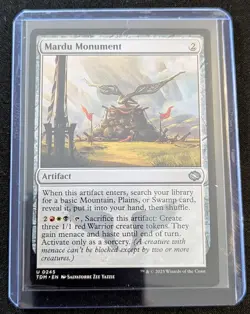 MTG - Mardu Monument - Tarkir Dragonstorm - Pack Fresh!! - Image 2