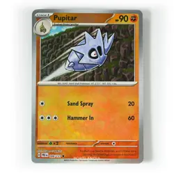 Pokemon - Pupitar - Master Ball - 048/131 - SV Prismatic Evolutions - Image 1
