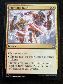 MTG - Frontline Rush - Tarkir Dragonstorm - Pack Fresh!! - Image 1