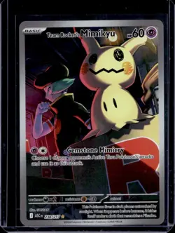 2026 Pokemon Ascended Heroes Team Rocket's Mimikyu Illustration Rare #238/217 - Image 1