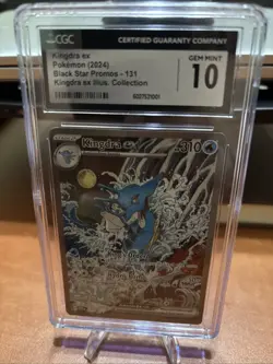 CGC 10 KINGDRA EX 131 BLACK STAR PROMO SCARLET & VIOLET POKEMON - Image 1