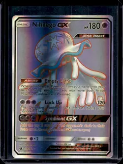 2017 Pokemon SM Crimson Invasion Nihilego Holo #103/111 - Image 1