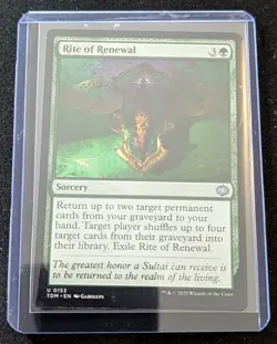 MTG - Rite of Renewal - Tarkir: Dragonstorm - Pack Fresh!! - Image 2