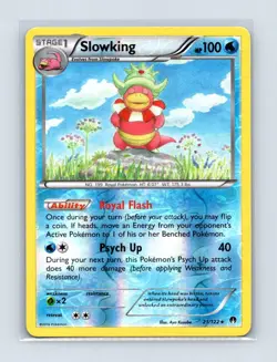 Slowking 21/122 Holo Rare BREAKpoint Pokemon Reverse Holo Near Mint - Image 1
