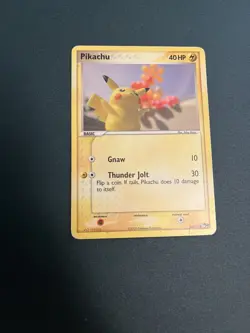 Pikachu 16/17 Common POP Series 2 Pokemon HP - Image 1