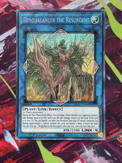 Yugioh Benghalancer the Resurgent LIOV-EN048 Secret Rare NM - Image 1