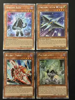 2026 YUGIOH RA05 PLATINUM SECRET RARE SPRIGHT BLUE NM BONUS SET - Image 1
