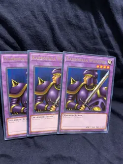 X3 Yugioh Karbonala Warrior Rare LOB 25th Anniversary X3 - Image 1