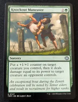 MTG - Knockout Maneuver - Tarkir Dragonstorm - Pack Fresh!! - Image 1