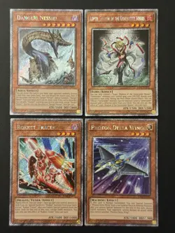 2026 YUGIOH RA05 PLATINUM SECRET RARE DANGER NESSI NM BONUS SET 💫 - Image 1