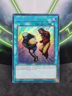 Yugioh Snatch Steal BLTR-EN096 Secret Rare 1st Edition NM - Image 1