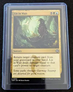 MTG - Lie in Wait - Tarkir Dragonstorm - Pack Fresh!! - Image 2