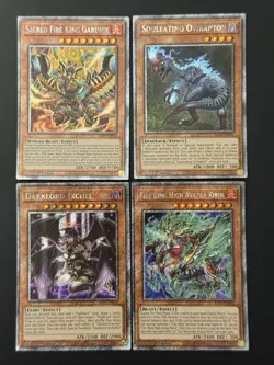 2026 YUGIOH RA05 PLATINUM SECRET RARE DARKLORD IXCHEL NM BONUS SET - Image 1