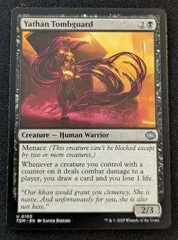 MTG - Yathan Tombguard - Tarkir Dragonstorm - Pack Fresh!! - Image 1