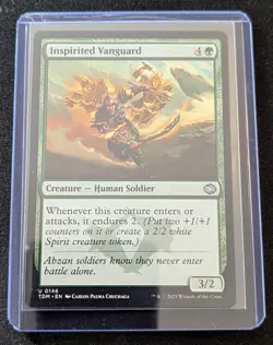 MTG - Inspirited Vanguard - Tarkir: Dragonstorm - Pack Fresh!! - Image 2