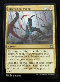 MTG - Riverwheel Sweep - Tarkir Dragonstorm - Pack Fresh!! - Image 1