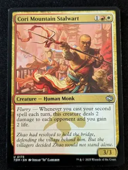 MTG - Cori Mountain Stalwart - Tarkir Dragonstorm - Pack Fresh!! - Image 1