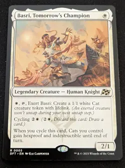 MTG - Basri, Tomorrow's Champion - Aetherdrift - Pack Fresh!! - Image 1