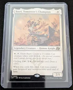 MTG - Basri, Tomorrow's Champion - Aetherdrift - Pack Fresh!! - Image 2