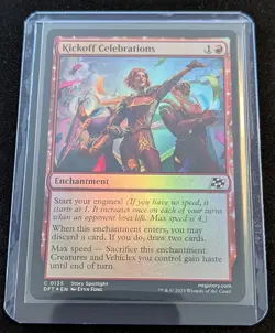 x2 MTG - Kickoff Celebrations 1 FOIL - Aetherdrift - Pack Fresh!! - Image 2
