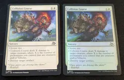 x2 MTG - Collision Course 1 FOIL - Aetherdrift - Pack Fresh!! - Image 1