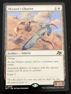 MTG - Skyseer's Chariot - Aetherdrift - Pack Fresh!! - Image 1