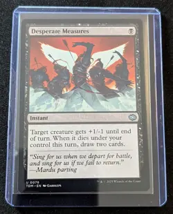 MTG - Desperate Measures - Tarkir Dragonstorm - Pack Fresh!! - Image 2